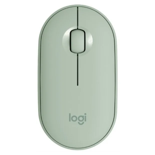 Мышь Logitech M350 Pebble (эвкалипт)